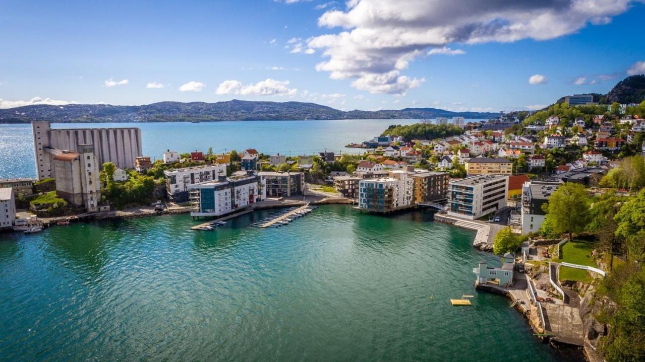 New Penthouse Apartment With Sea View In Bergen Centrum Екстериор снимка