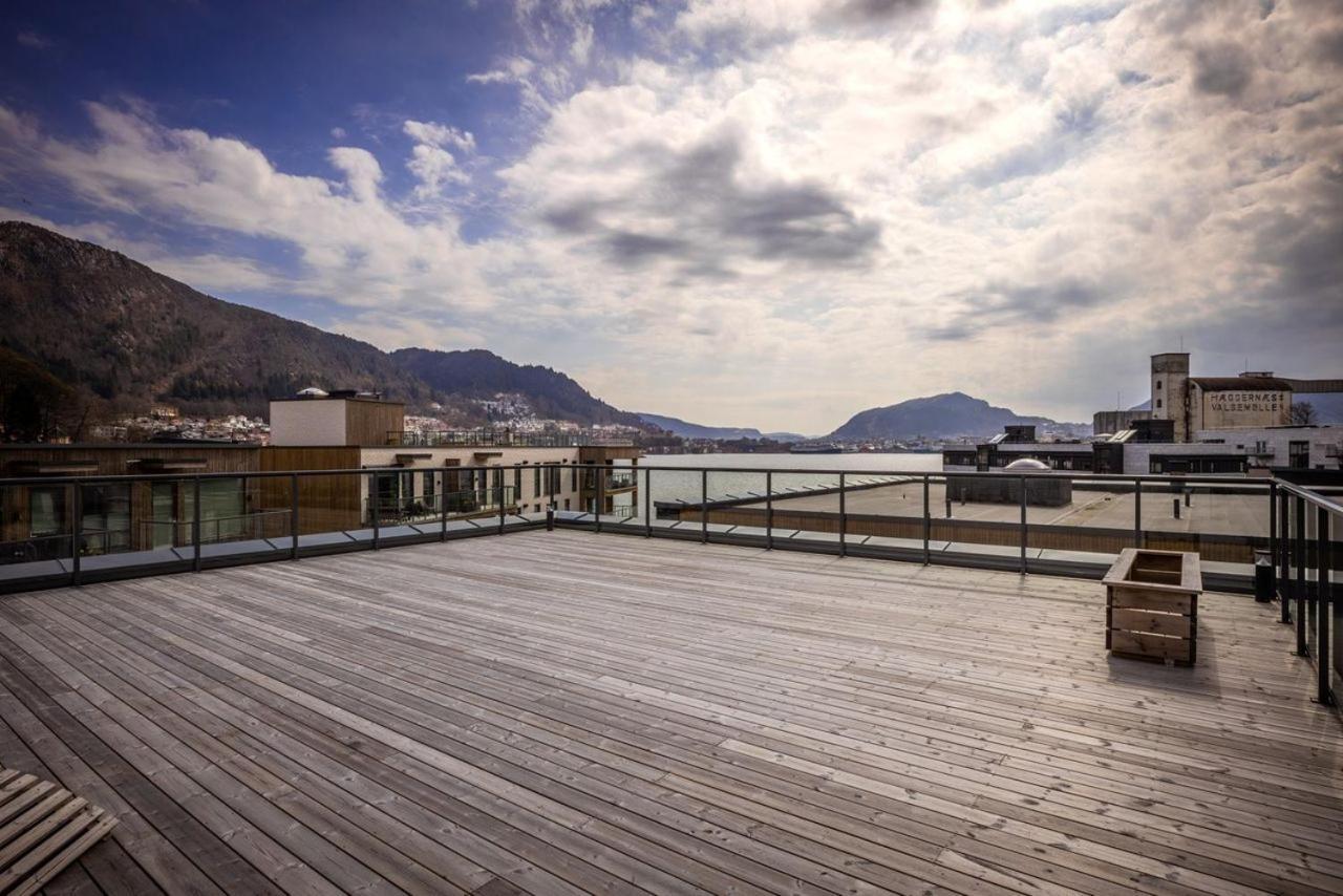 New Penthouse Apartment With Sea View In Bergen Centrum Екстериор снимка