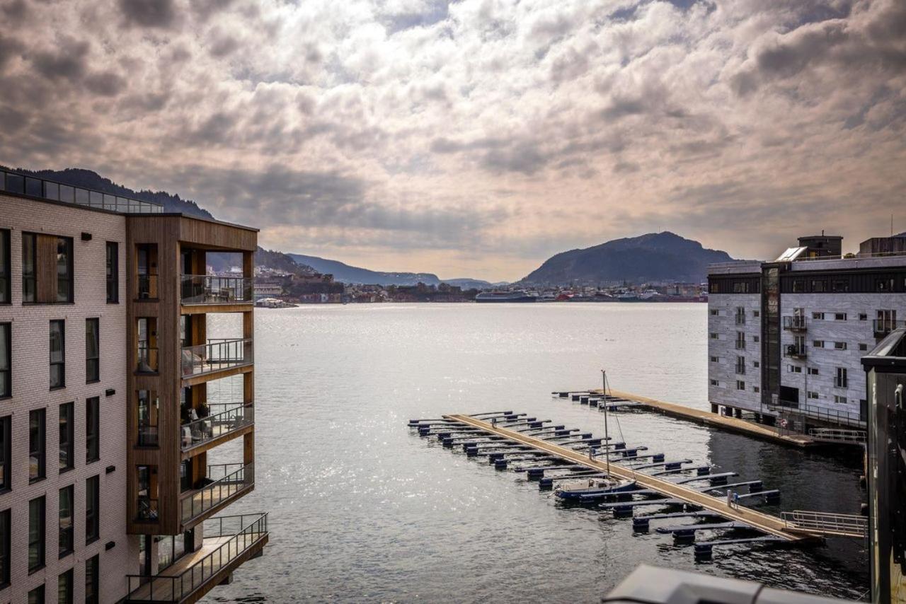 New Penthouse Apartment With Sea View In Bergen Centrum Екстериор снимка